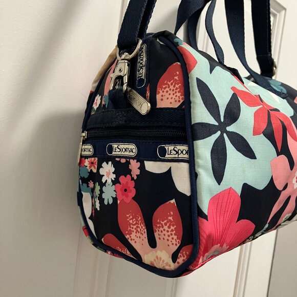 LeSportsac Melanie floral print mini crossbody shoulder bag small NWOT NEW - Picture 7 of 11